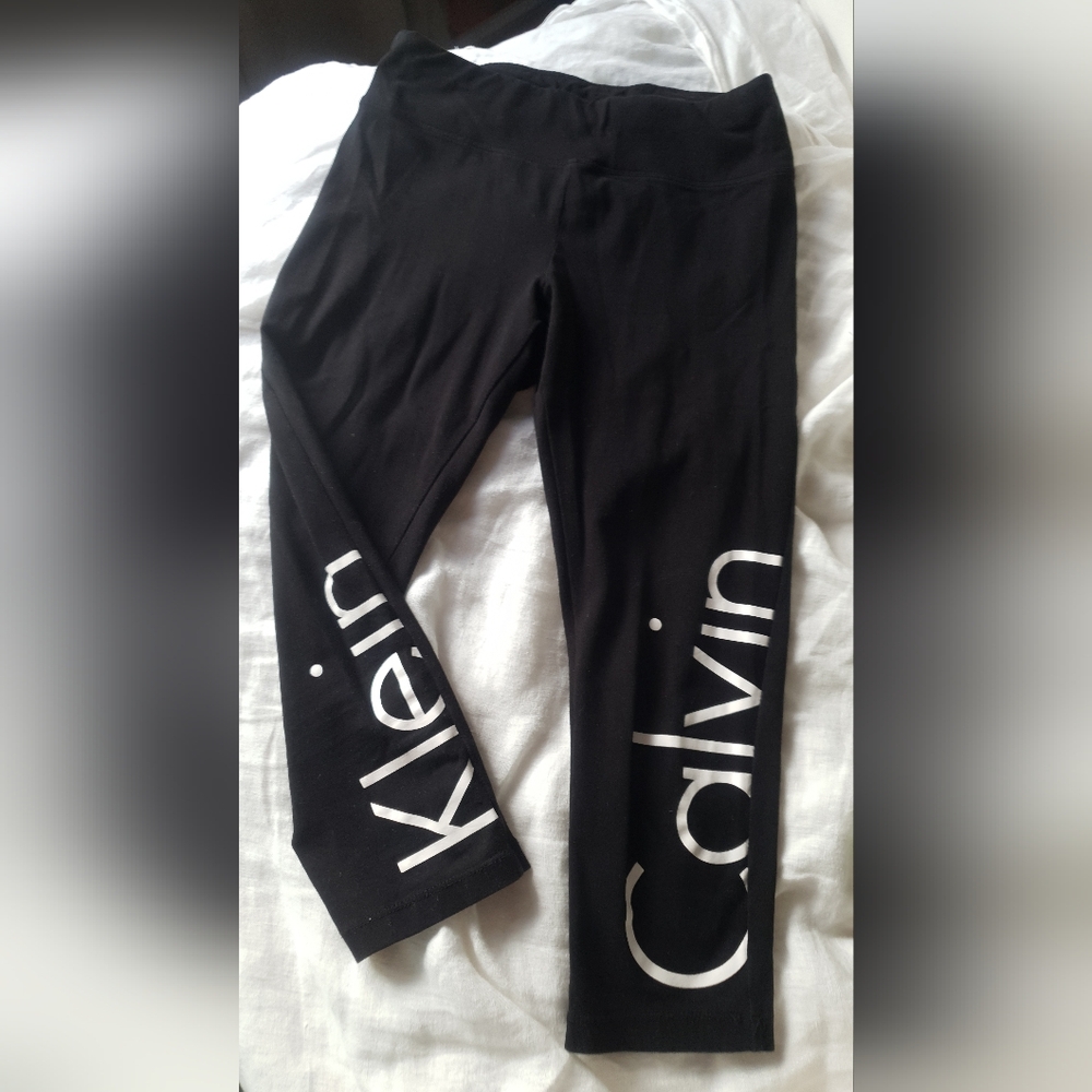 Calvin Klein Black Leggings Yoga Pant